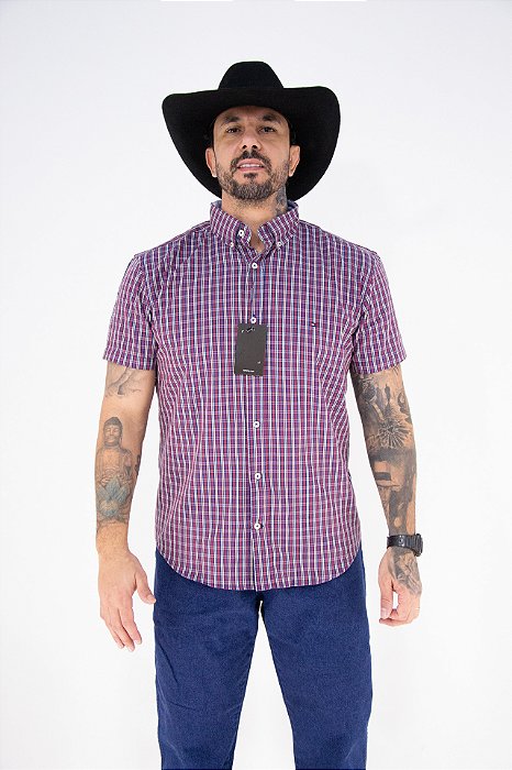 Camisa Masculina Manga Curta Tommy Hilfiger