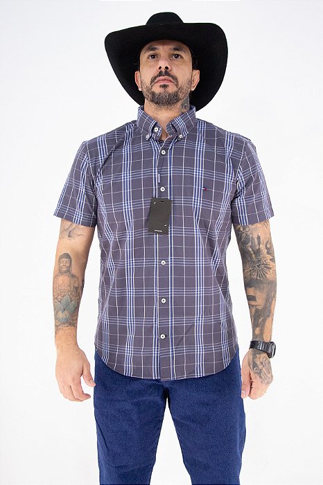 Camisa Masculina Manga Curta Tommy Hilfiger