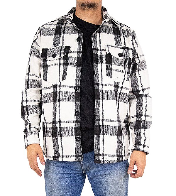 Blusão xadrez importado masculino