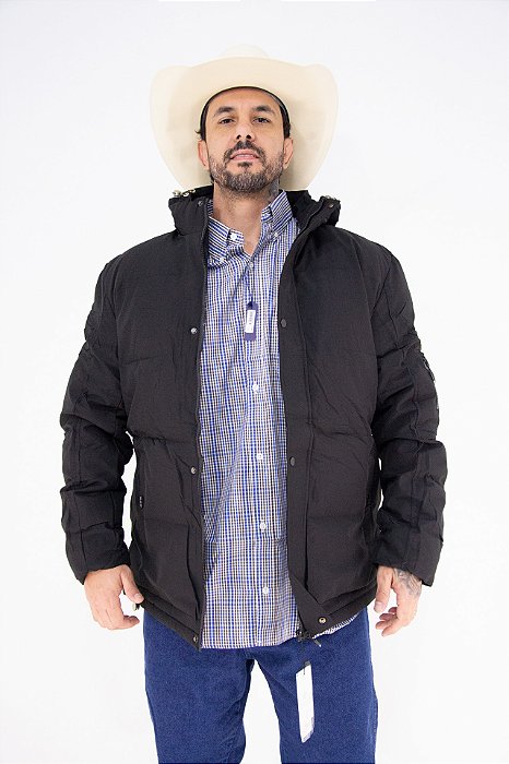 Jaqueta Masculina Plus Size - AV3F3DDZQ