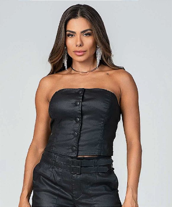 Corselet Feminino Preto Buphalos