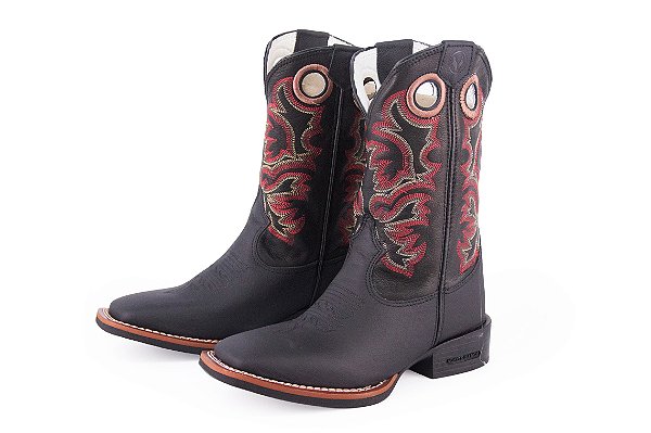 Bota Austin Ranch Unissex Bico Quadrado e Solado Flex 120140F2P