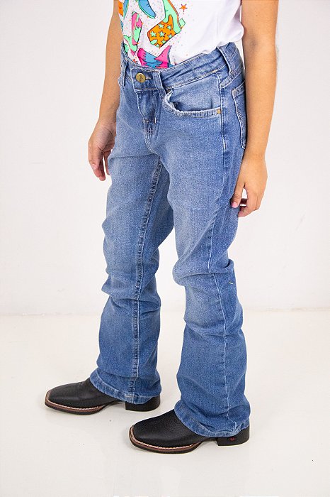 Calça Infantil Feminina Wrangler 20MWGDWUN