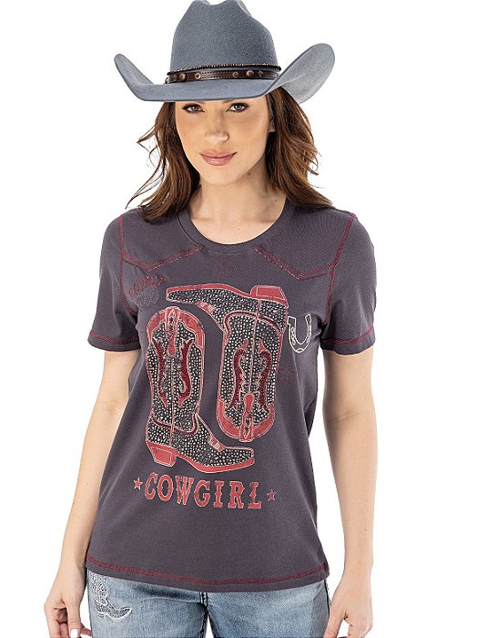 T-SHIRT Feminina Zenz Maxi Estrell