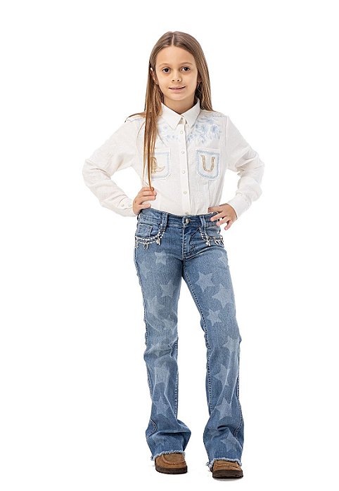 Calça Infantil Zenz Jeans kids Poppy