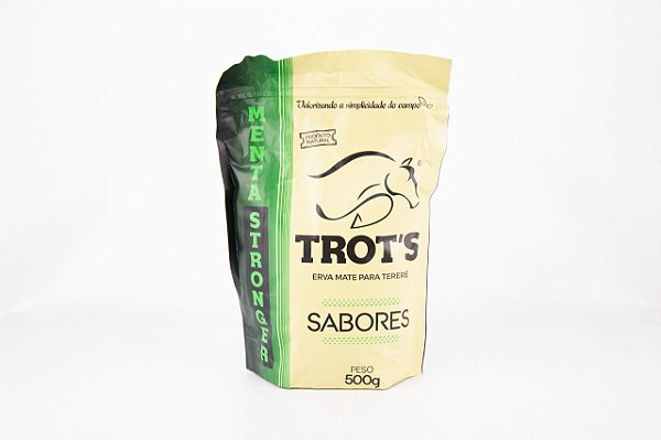 Erva Mate para Tererê Sabor Menta Stronger 500g