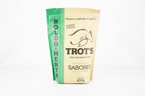 Erva Mate para Tererê Sabor Boldo e Menta 500g