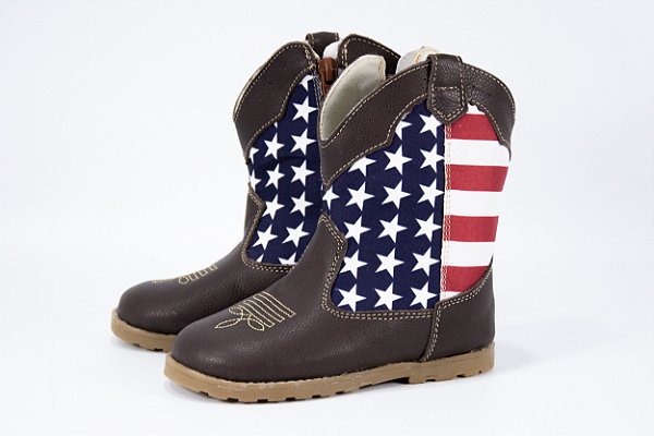 Botina Infantil Big Bull Café/USA
