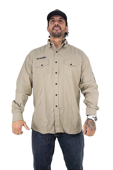 Camisa Wrangler Manga longa WW 251ka