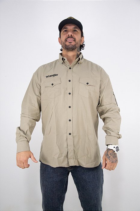 Camisa Wrangler Manga longa WW 251ka