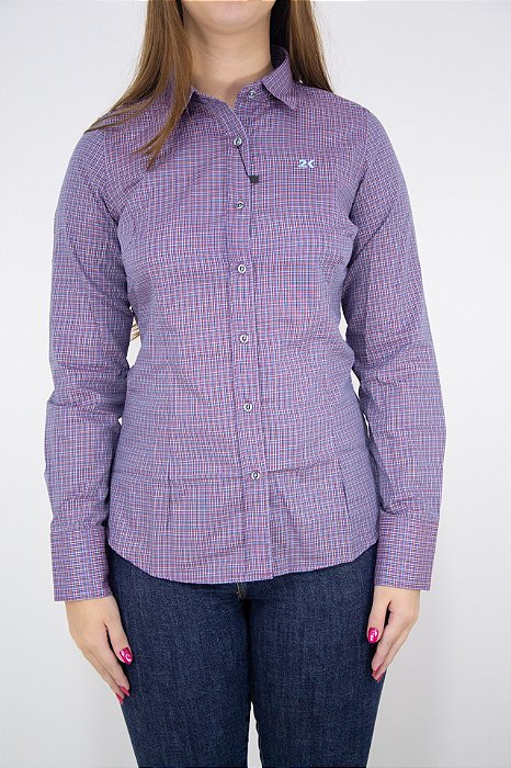 Camisa Feminina Manga Longa 2K Modelo 1