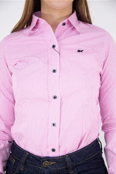 Camisa Feminina Manga Longa 2K Modelo 4