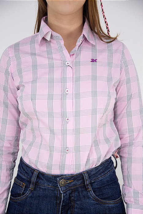 Camisa Feminina Manga Longa 2K Modelo 7