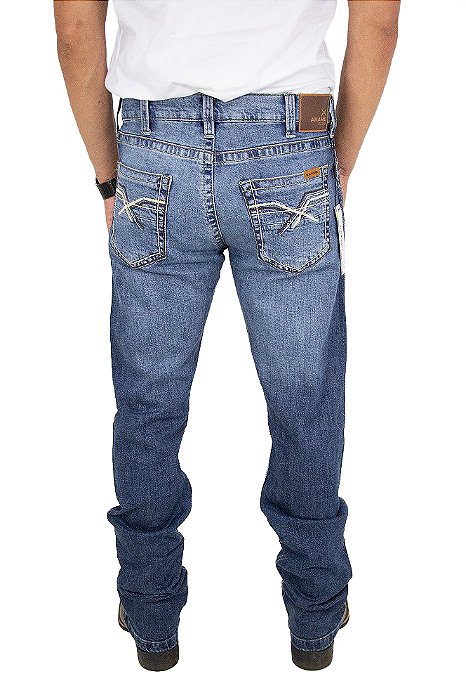 Calça Masculina Arame Modelo Relaxed 15.0 99% algodão 1% elastano