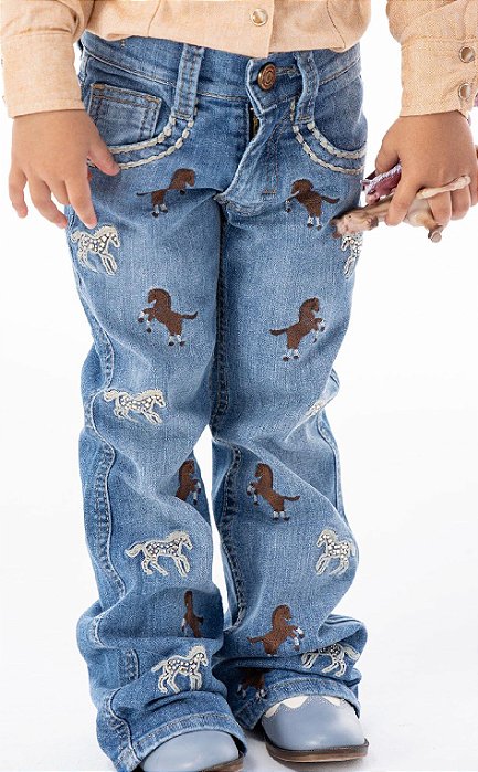 Calça Feminina Infantil Zenz Kids Pony