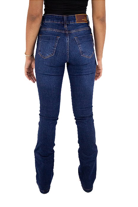 Calça Feminina Arame Flare Cos Alto 42.0