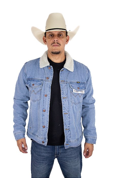 Jaqueta Jeans Importada Wrangler com Forro WM9787