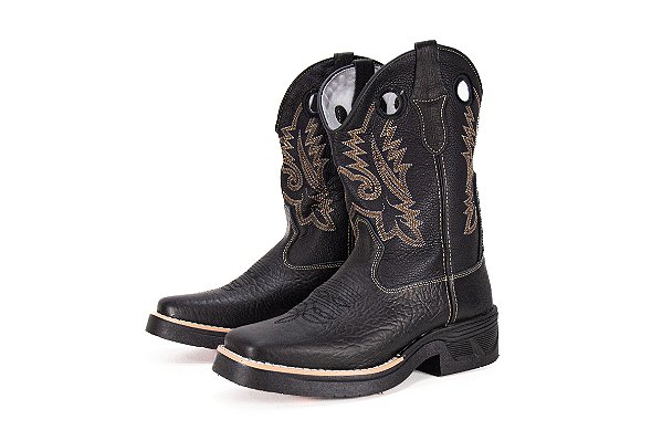 Bota Masculina FYD Solado jump Cor Preto/Preto