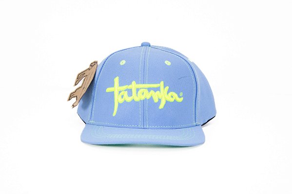 Boné Masculino Tatanka Azul e Amarelo Claro
