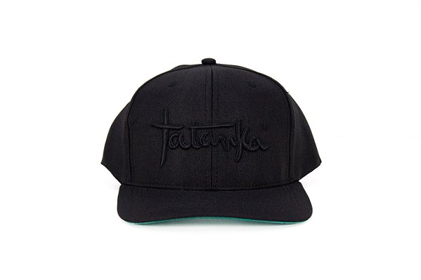 Boné Masculino Tatanka Preto Escrito Preto