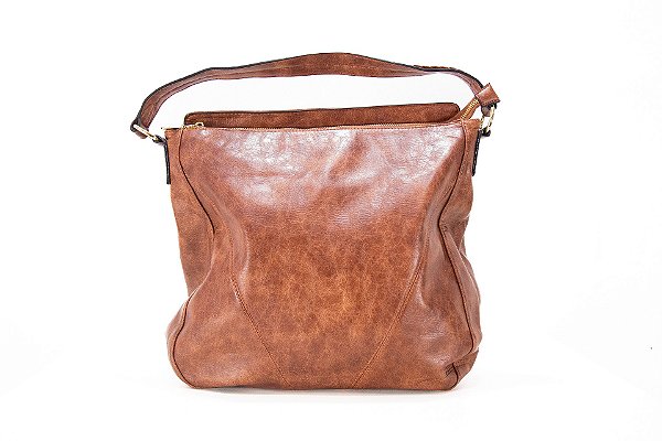 Bolsa Feminina Couro cor Caramelo
