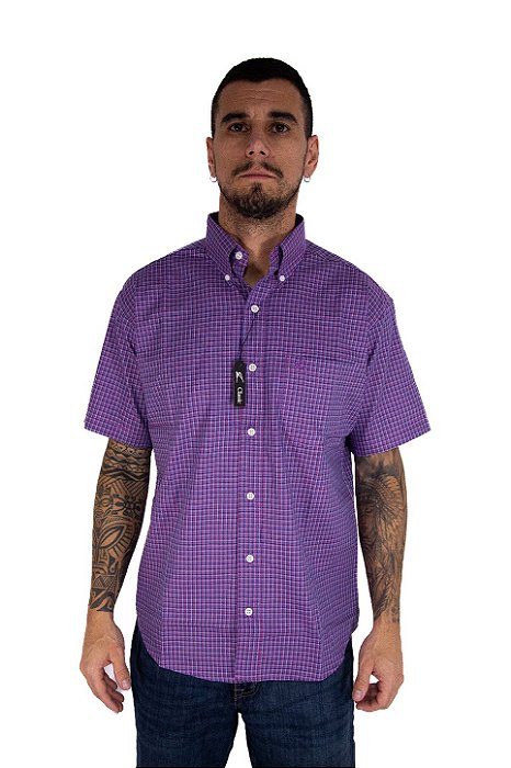 Camisas Classic manga curta Roxo