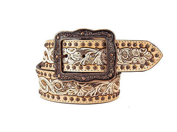 Cinto Feminino em couro - Paul Western