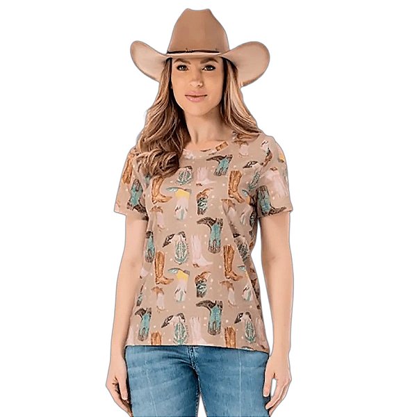 T-Shirt Feminina Zenz Sunset