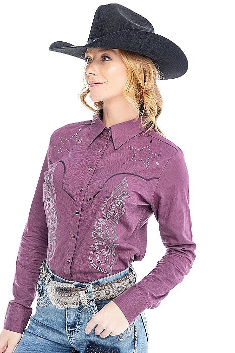 Camisa Feminina Zenz Arrows manga longa