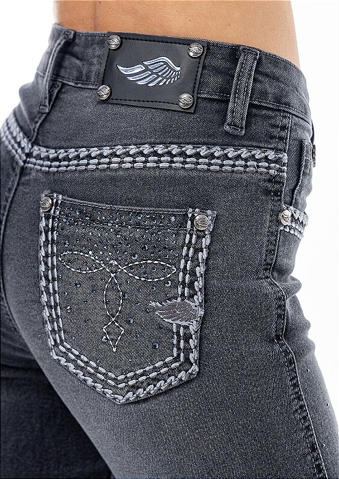 Calça Feminina Zenz - Jeans Equus