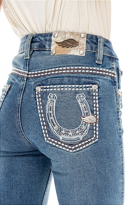 Calça Feminina Zenz - Jeans Paard