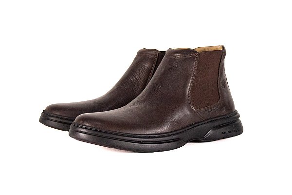 Botina Masculina Anatomicgel - Floater Brown