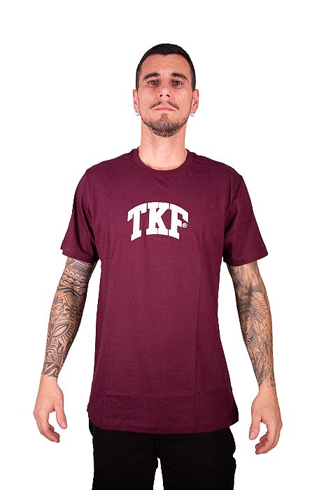 Camiseta Masculina Thankfield - Bordô