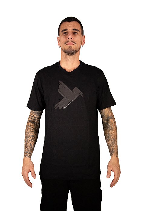 Camiseta Masculina Thankfield - preta 5054