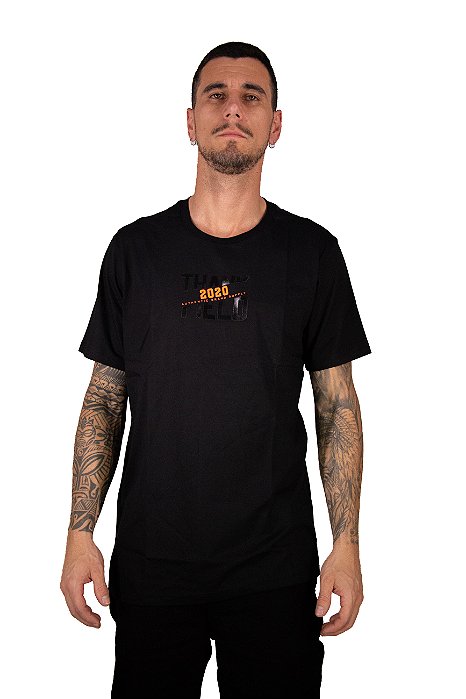 Camiseta Masculina Thankfield - preta 5055