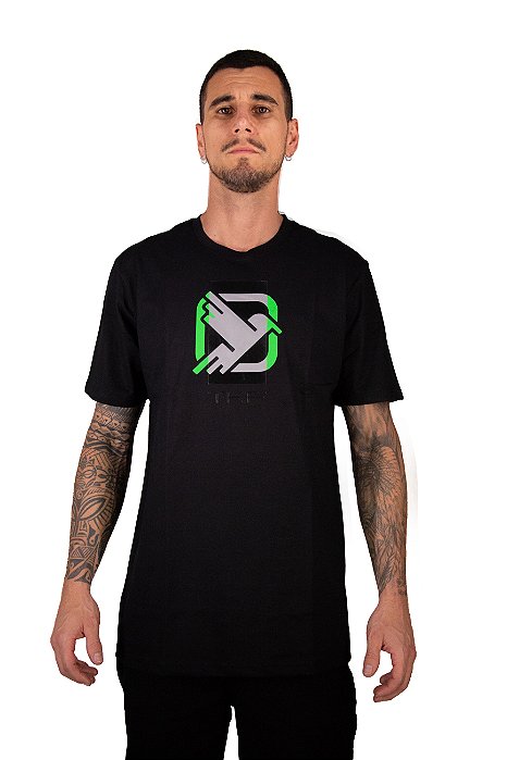 Camiseta Masculina Thankfield - preta 5056
