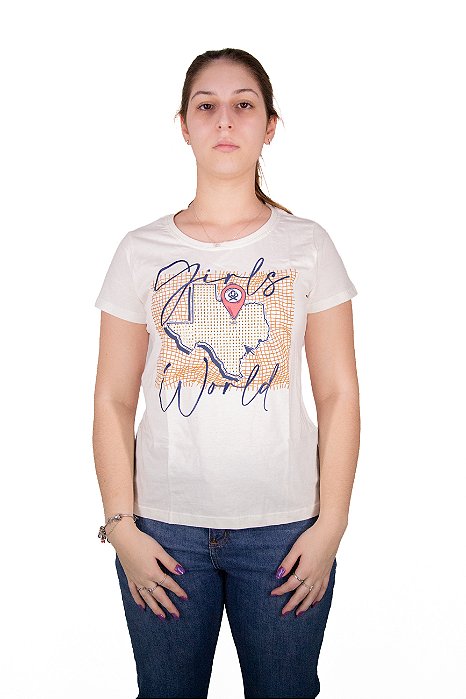 T- Shirt Feminina Ox - Girls Of White