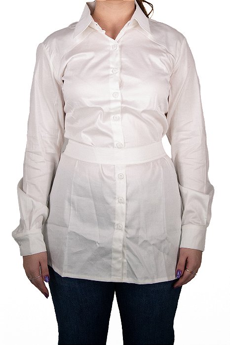 Camisa Feminina Moon Horse - Off White Ref - 0111461UN