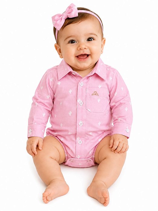 Body infantil Manga longa