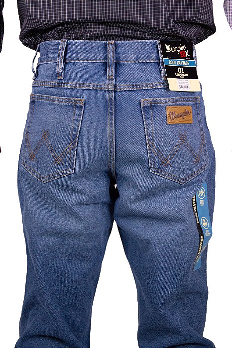 Calça masculina wrangler IMPORTADA Modelo 01MCVAB37 RELAXED Fit Cool Vantage