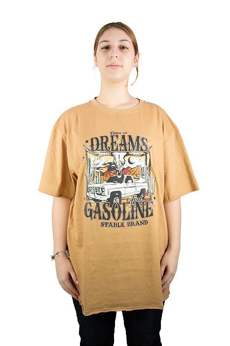 T-Shirt Oversize - Feminina - Stable Brand