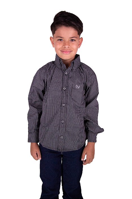 Camisa Infantil Rodeo Way - Manga Longa