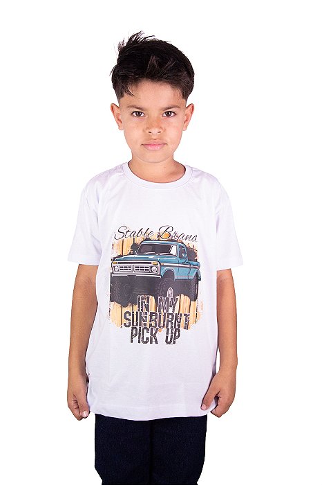 Camiseta Masculina Infantil - Stable Brand