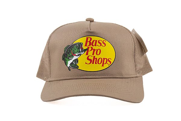 Boné Importado Bass Pro Shop - BPS MESH CAP/KHAKI/OSFFA/KHAKI - Silk