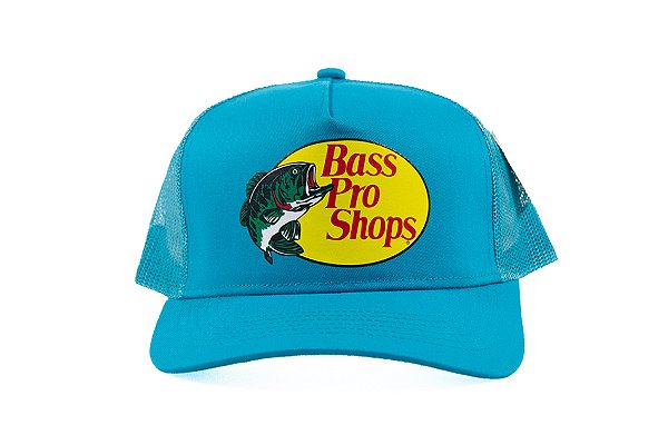 Boné Importado Bass Pro Shop - BPS MESH CAP/AQUA/OSFM/AQUA - Silk