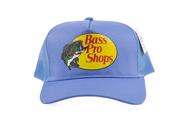 Boné Importado Bass Pro Shop - BPS MESH BACK CAP/LIGTH BLUE- Silk