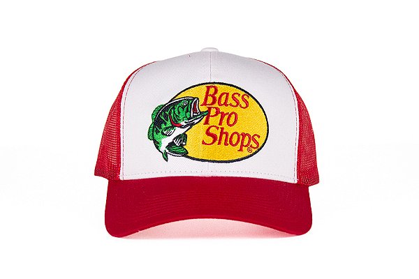Boné Importado Bass Pro Shop - BPS32524/RED- BORDADO