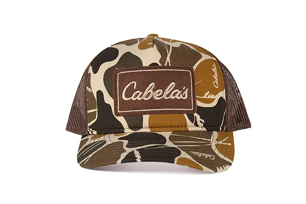 Boné Importado Cabela's – Throwback Trucker | Camuflado