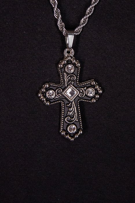 Corrente Masculina Cruz