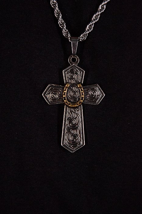 Corrente Masculina Cruz